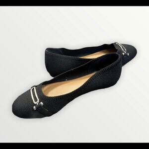 Nautica Halidon Chic Classic Capsule Timeless Black Ballet Flats 6.5
